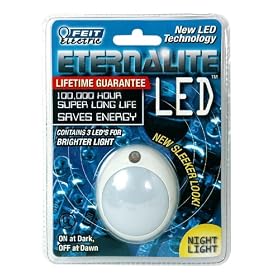 Feit Electric NL4 LED Eternalite 3-LED Modern Night Light with Sensor by Feit Electric