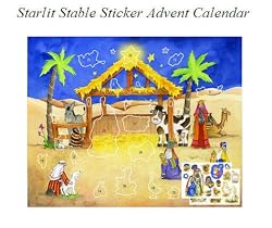 Advent Calendar - Starlit Stable Sticker