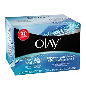 Olay 2-in-1 Sensitive Daily Facial Cloths  (Pack of 2)