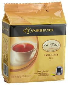 Buying Twinings Earl Grey Tea 16 Count T Discs for Tassimo Coffeemakers Pack of 2  Amazon Frustration Free Packaging