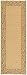 2'4" x 6'7" Runner Safavieh CY0727-3001-27 Natural/Brown Color Machine Made Belgian "Courtyard Collection" Indoor/Outdoor Rug