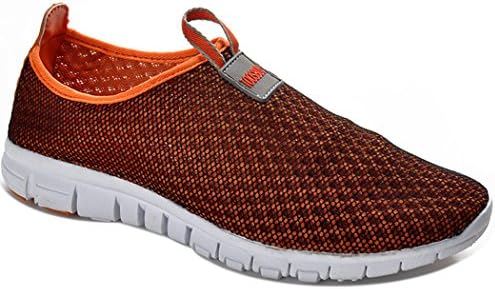 Osu Breathable Mesh Shoes,Running, Outdoor,Athletic,Slip-on Orange EU45