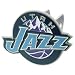 Utah Jazz NBA Pewter Trailer Logo Trailer Hitch Cover by Half Time
