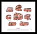 Birmingham & Midland Red Buses Art Print