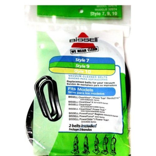 Bissell Genuine Style 7/9/10/12/14/16 Belt. 2 Pack