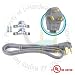 NUCORD 4' 3 Wires 30A Dryer Cord - Ring, 10/3 (SRDT)