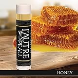 All Natural Luxury Lip Balm by L'AUTRE PEAU | Acai Berry, Asian Pear, Honey & Pomegranate Flavors - Special 4 Pack Gift Set | Moisturizer (Natural Beeswax) | The Decadence Lip Balm Gift Set