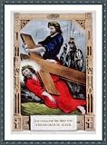 Historic Print (S): Jesus falls for the third time. / terecira caida de Jesus