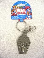 Spiderman Venom Pewter Key Chain Keychain