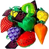 LA Pop Design Expandable Shopping Bags. Reusable Grocery Shopping Tote Bags That Are Eco-Friendly, Lightweight, Strong & Durable. Convenient Grocery Bags and Handy, Shopping Travel Bags -- 5 PACK!