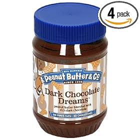 Peanut Butter & Co. Dark Chocolate Dreams, 16-Ounce Jar (Pack of 4)