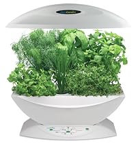 AeroGrow AeroGarden 6 with Gourmet Herb Seed Kit, White