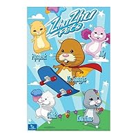 (24x36) Zhu Zhu Pets Group Art Poster Print