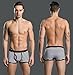 CHUNG Men's Candy Color Low Rise Cotton Pouch Boxer Underwear 5 Pack S-XL, M