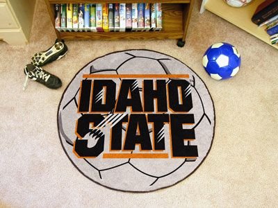 Buy Idaho State Bengals NCAA Soccer Ball Round Floor Mat (29) by Fan Mats