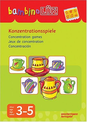 bambino LÜK-System: LÜK. Bambino. Konzentrationsspiele: Enthält: bambinoLÜK-Lösungsgerät und Heft 1