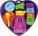 Pretend Play Heart Shaped Princess Kitchen Set for Children: Made in Austria