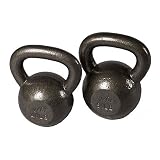 JFit Cast Iron Kettlebell 40-50 lb Set