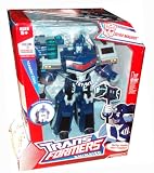 Transformers Animated Series Leader Class 10 Inch Tall Robot Action Figure - Ultra Magnus with Spring Loaded Mass Hammer and Heavy Cannons