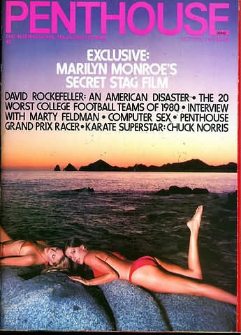 PENTHOUSE October 1980 Marilyn Monroe pictorial, Marty Feldman