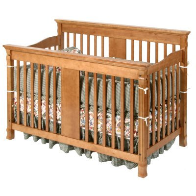 Storkcraft Ariel 2-in-1 Convertible Crib White - SRK053-1