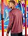 Champion Men`s Heather Stripe Long-Sleeve Tee