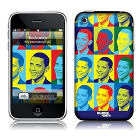 MusicSkins Rocksmith Protective Skin for iPhone 3G with Access to Matching Digital Wallpaper Downloads BA-ROCK SMITH