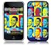 MusicSkins Rocksmith Protective Skin for iPhone 3G with Access to Matching Digital Wallpaper Downloads BA-ROCK SMITH