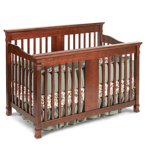 Baby: Ariel Stages 3 in 1 Crib   Cherry