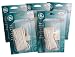 Pack of 5 GE Telephone Jack Base Cords with 2 Device Adapters