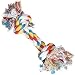 Pet Supplies : Rope Bone 2 Knot 8.5"
