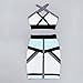 Alice & Elmer Women's Bodycon Skirt Set 2 Pieces Sleeveless Celebrity Bandage Dress