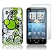 HTC Inspire 4G - Android Bubbles Hard Plastic Skin Case Cover + Clear Screen Protector [AccessoryOne Brand]