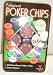 PROFESSIONAL POKER CHIPS BY CARDINAL 100 DUEL TONED CHIPS + DEALER BUTTON