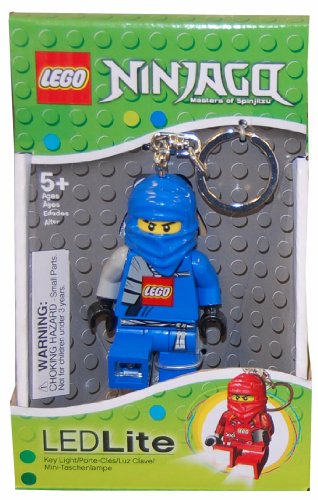 LEGO Blue Ninjago Keychain with LEDLite