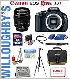 Canon EOS Rebel T3i 18 MP CMOS Digital SLR Camera Body + Canon EF 85mm f/1. ....