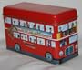 London Red Routemaster Bus - Metal Storage Tin with Lid. Great Souvenir!!
