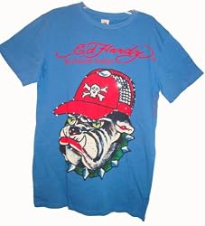 Men's Ed Hardy T-Shirt Size Small Embellished
