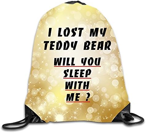 OLGB Custom I Lost My Teddy Beari New Style Cinch Pack White
