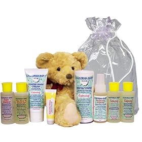 California Baby Teddy Tote, Diaper Care