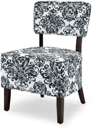 Westport Home Zara Accent Chair, Onyx