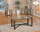 3-Piece Occasional Tables Cocktail Table (End Table - La Styla Collection) by Homelegance