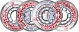 4 HYPER Hockey Inline Wheels RAZOR EDGE 80mm IN/OUTDOOR