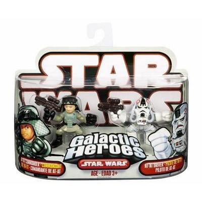 Star Wars Galactic Heroes AT-AT Commander & AT-AT Driver Figure Set