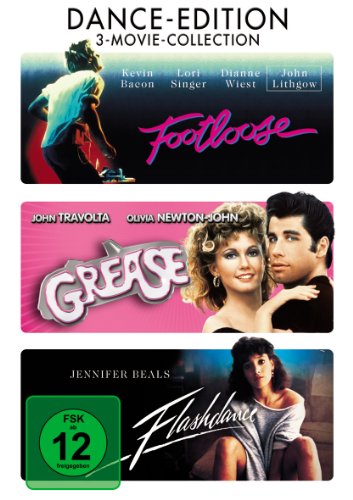 Produkt-Bild: Footloose / Flashdance / Grease [3 DVDs]