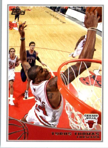 2009/10 Topps NBA Basketball Card #39 Tyrus Thomas Chicago Bulls MINT Condition- Shipped In Protective ScrewDown Display Case!