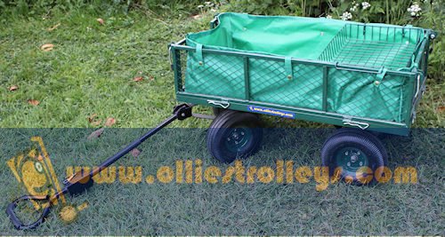 Large Cage Platform Garden Trolley OT1006 – Now Includes Liner & Tool Shelf