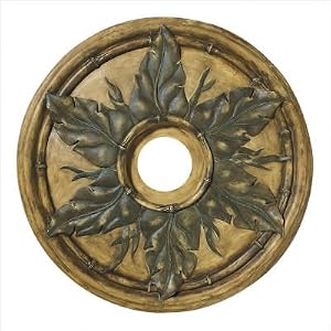 24 Banana Leaf Ceiling Fan Medallion by 