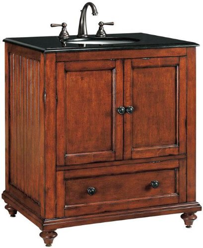 Tucker Bath Vanity 35Hx31W DIST CHESTNUT