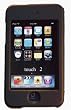 Apple iPod Touch 2nd Generation BLACK Snap-on Hard Rubberized Crystal Case GB 16 GB 16GB